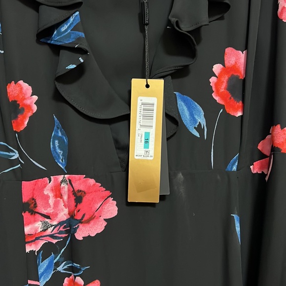 Black floral dress brand new - Picture 5 of 5